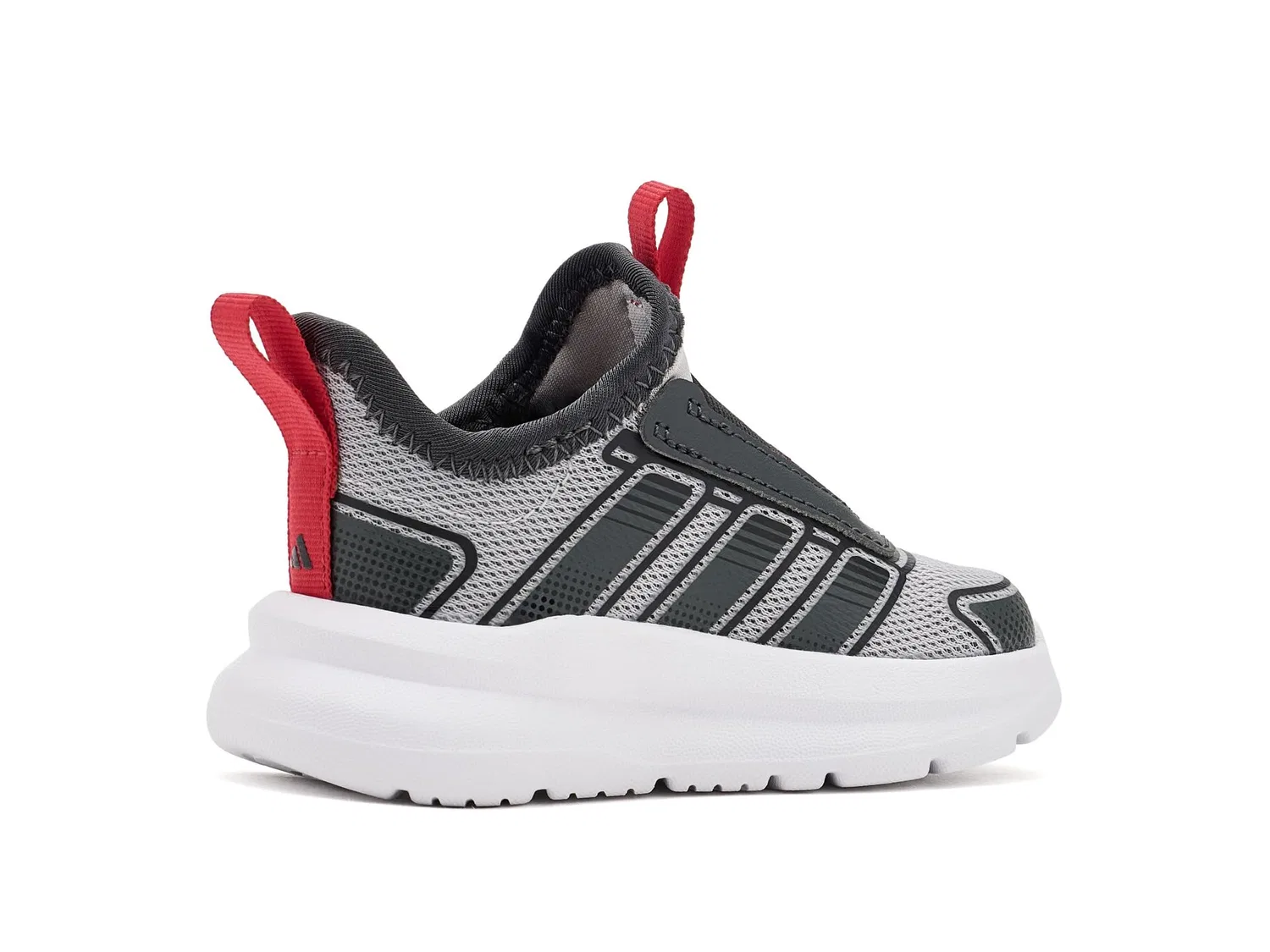 Кроссовки Tensaur Comfort 2 (для младенцев и малышей) Adidas Kids, Grey/Black/Grey — фото 4