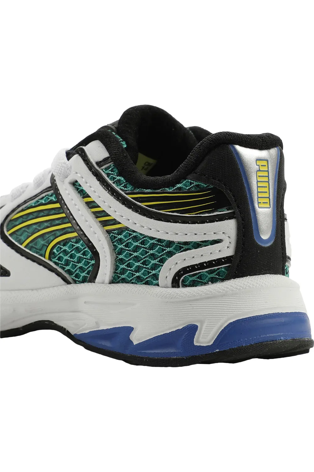 Детские кроссовки для первых шагов Skyjet PUMA, Puma White/Green/Lemon — фото 4