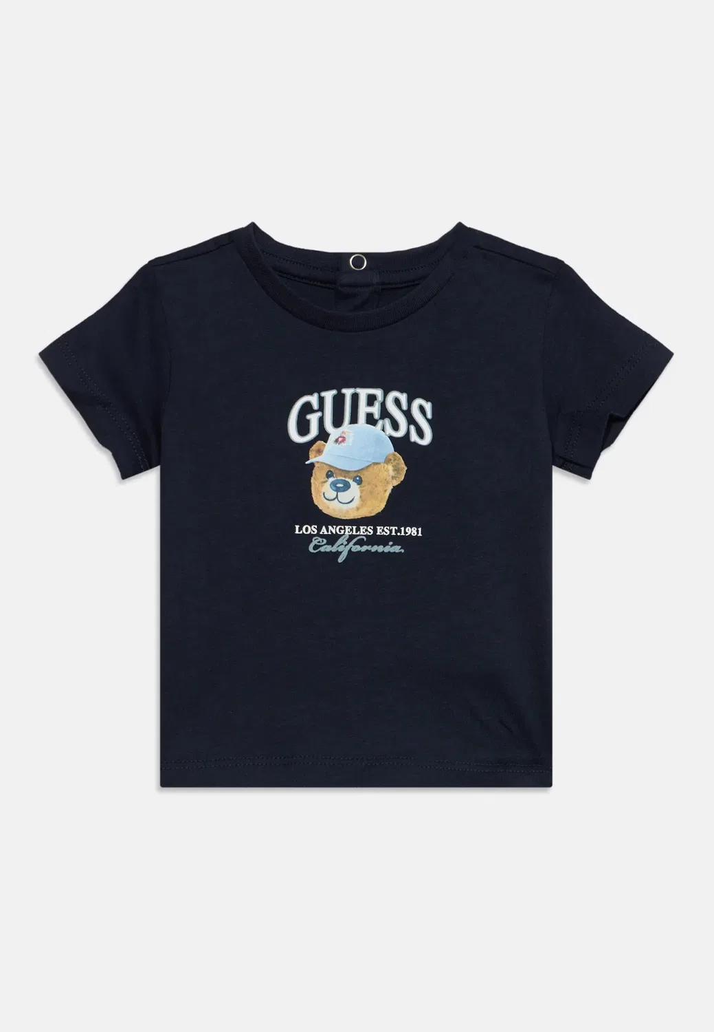 Футболка унисекс с принтом в виде медведя Guess, Smart Blue
