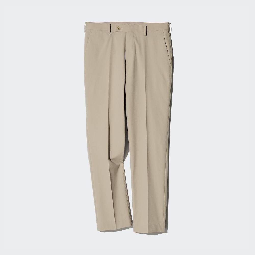 Брюки Uniqlo Comfort Light, 32 бежевый