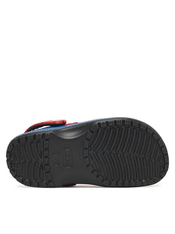 Шлепанцы Kids' Spider-Man Classic Clog Crocs, красный — фото 4