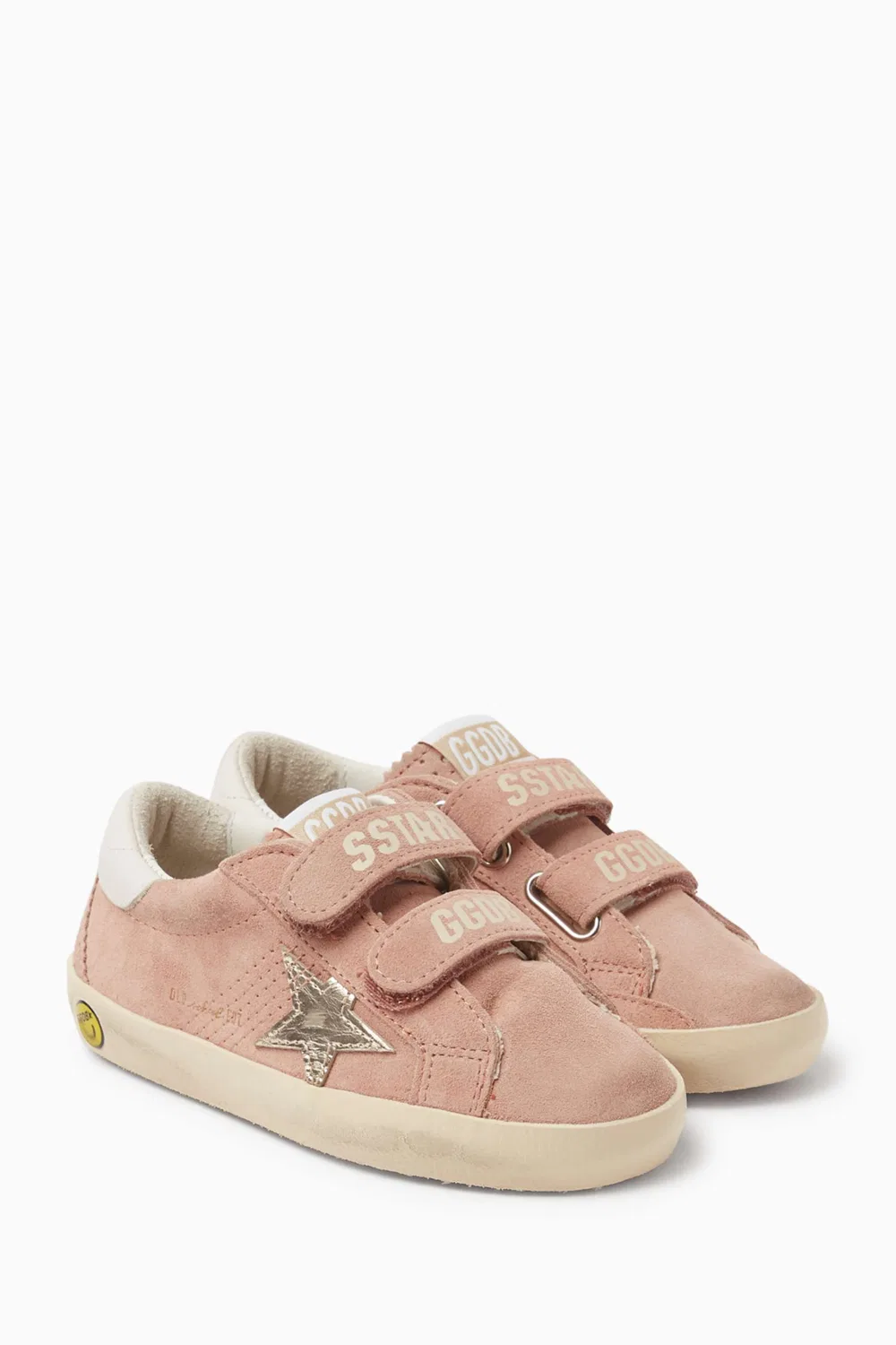 Кроссовки из замши Old School Sneakers GOLDEN GOOSE