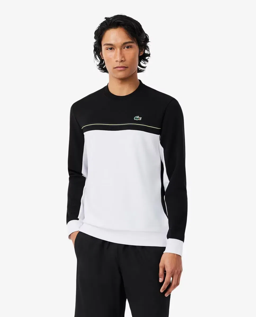 Мужская свитшот с цветными блоками Lacoste, Negro