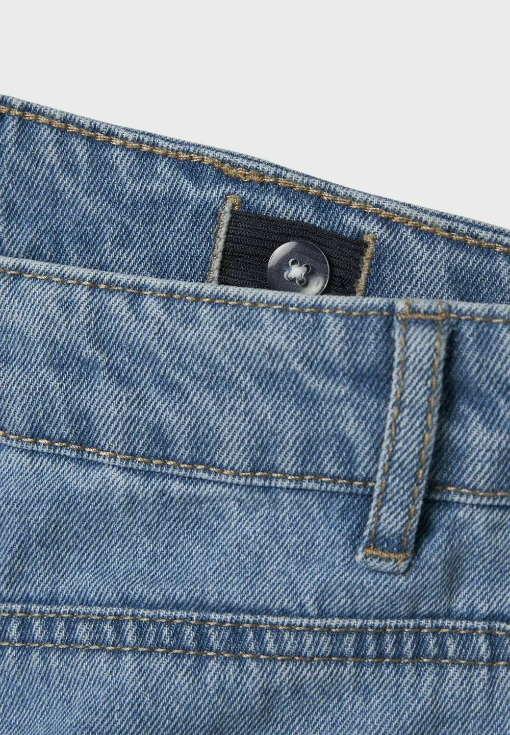Свободный крой - джинсы расслабленного кроя Lmtd, Light Blue Denim — фото 3