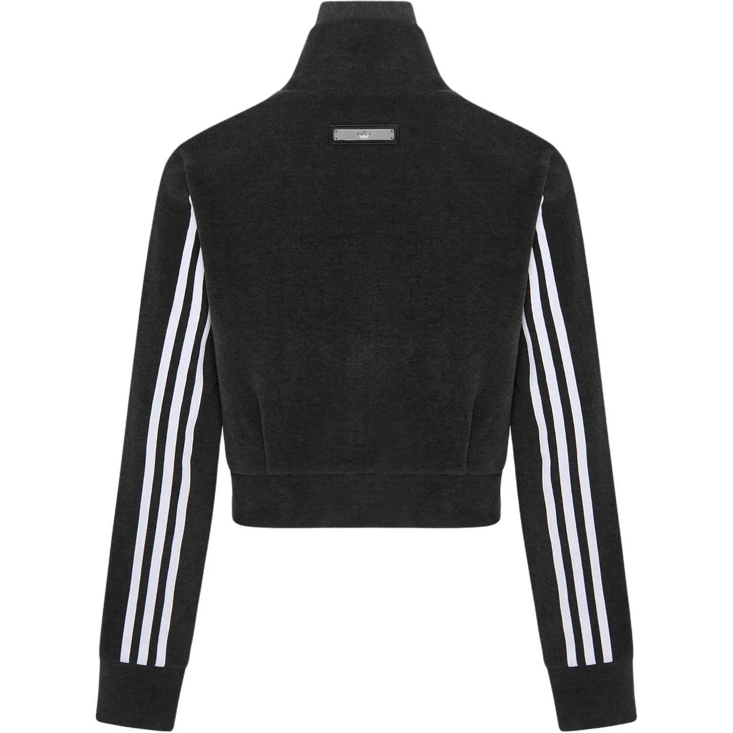 Женская куртка с воротником-стойкой Carbon Black Adidas Originals, Carbon Black — фото 3