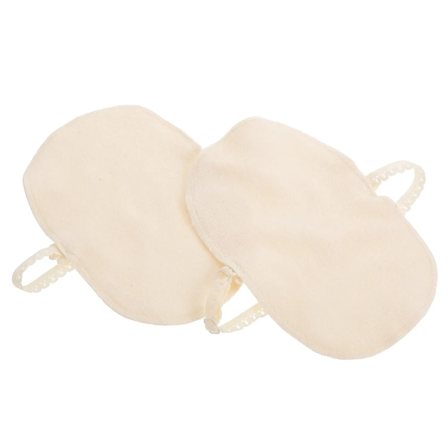 Впитывающие подмышечные прокладки LIFKOME, 1 пара, многоразовые, цвет Beige