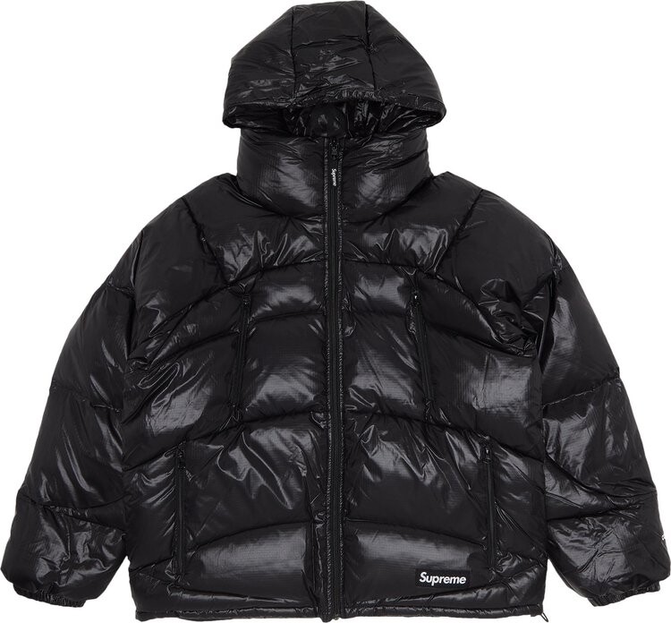 

Пуховик Supreme Reversible Featherweight Down Puffer Jacket 'Black', черный