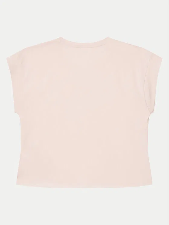 Футболка boxy fit Guess, розовый — фото 2