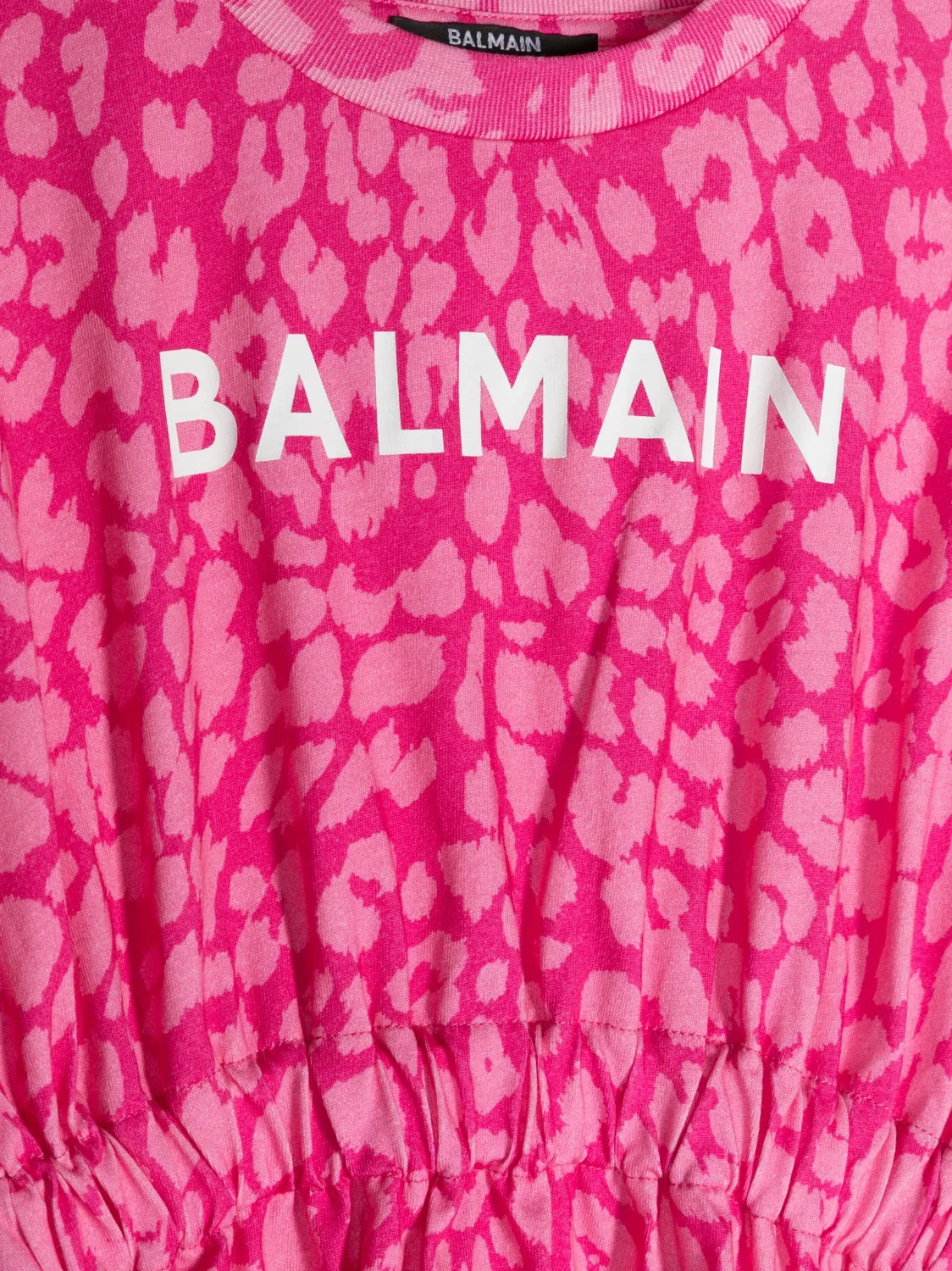Balmain Платье в леопардовом принте — фото 2