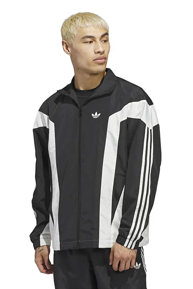 Женская ветровка-тренч оригинальная баскетбольная Originals basketball windbreak jkt jz6965 Adidas, Black
