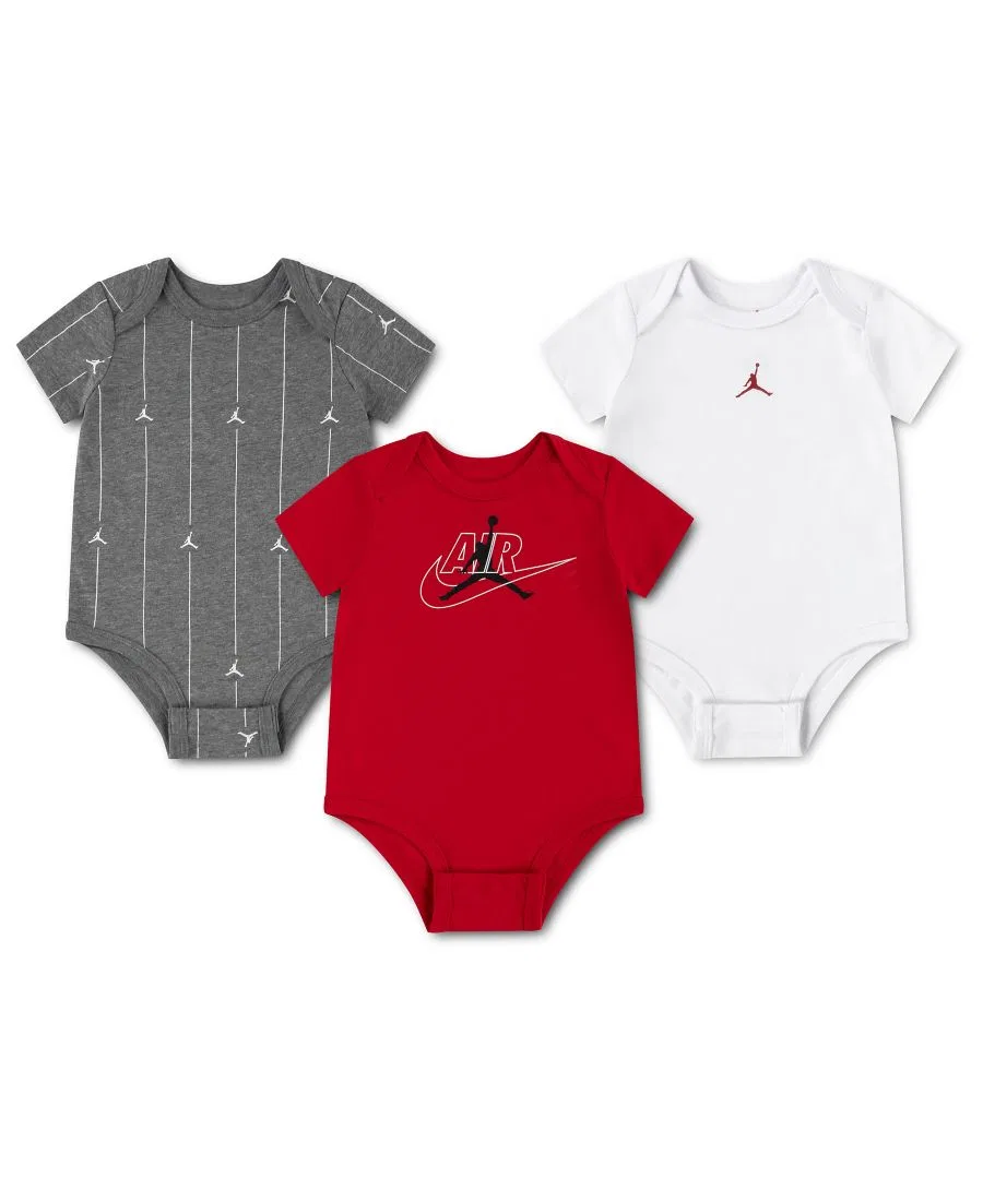 Комплект боди с коротким рукавом Jumpman Air Jordan, University Red