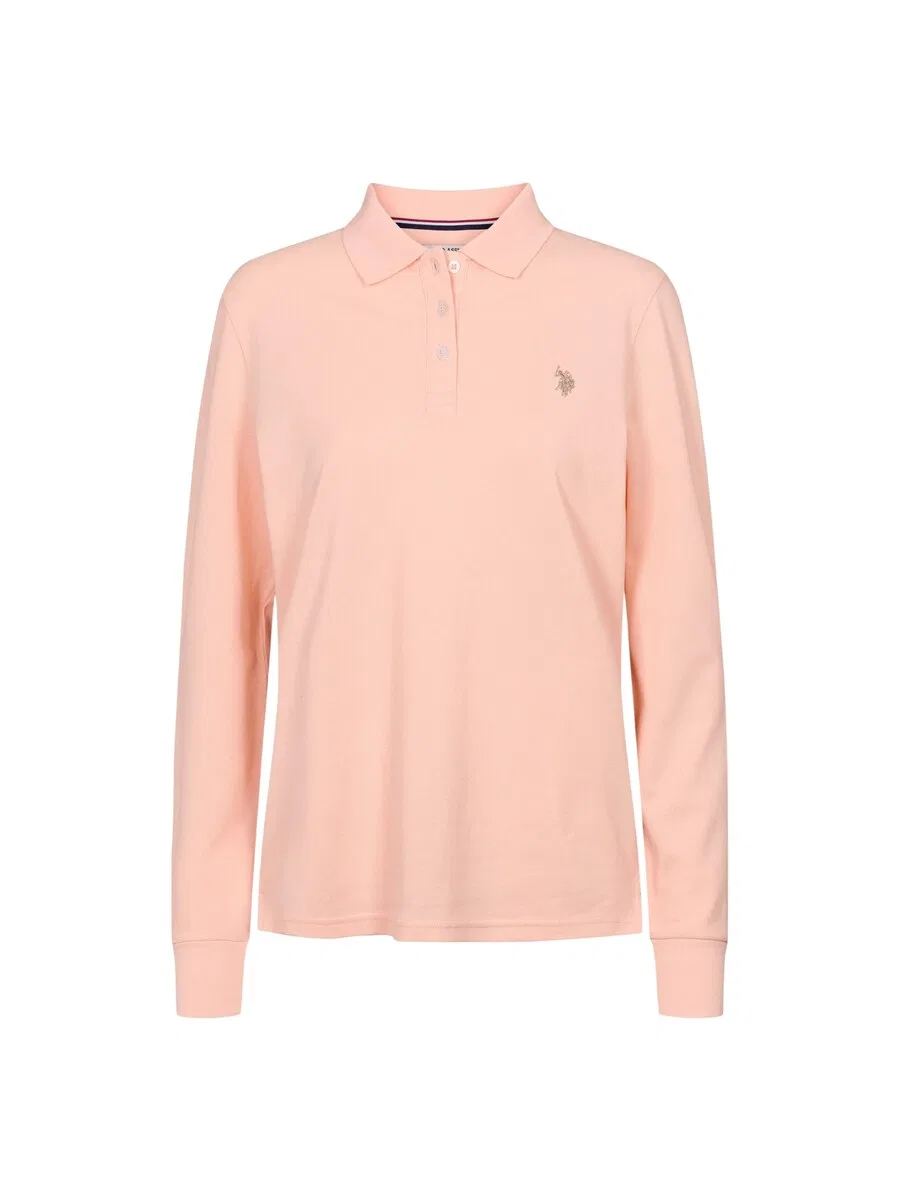 Топ U.S. Polo Assn. 'UWLise' светло-розового цвета