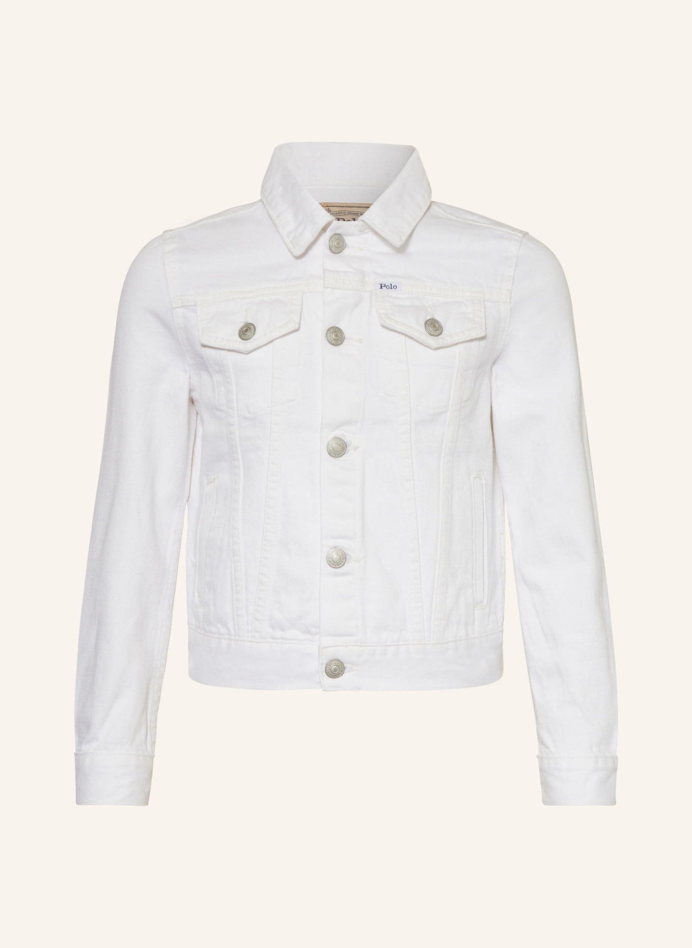 

Джинсовая куртка Polo Ralph Lauren, белый