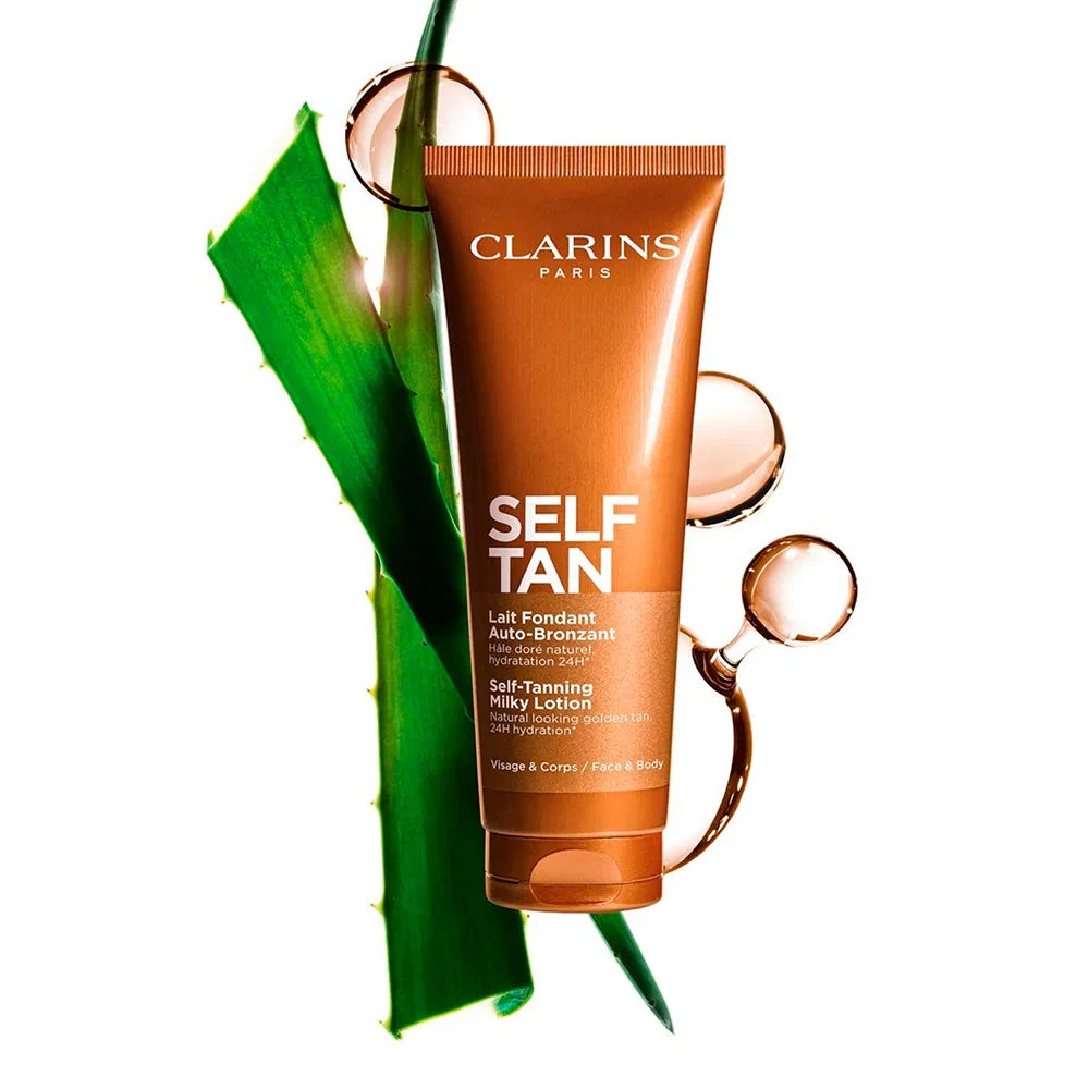 Автозагар-молочко для лица и тела Self-Tanning Milky Lotion Clarins, 125 мл — фото 4
