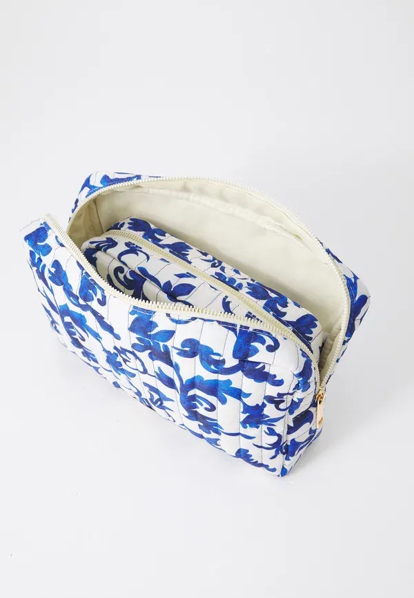 Набор для хранения, цветочный принт, Vmjoy set - wash bag, Vero Moda, Birch, цвет birch — фото 3