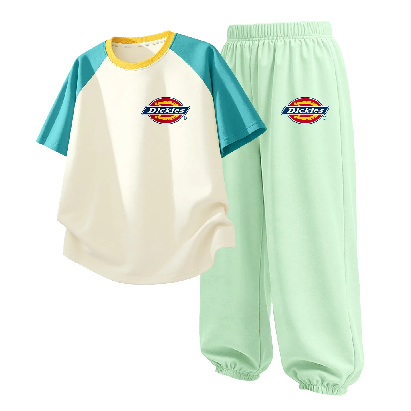 Детский спортивный комплект из двух предметов Standard K Cream Green+Standard K Green Grape Dickies