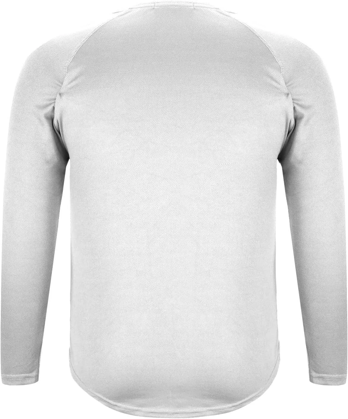 Мужская беговая футболка с длинным рукавом Quick-Drying, White — фото 4