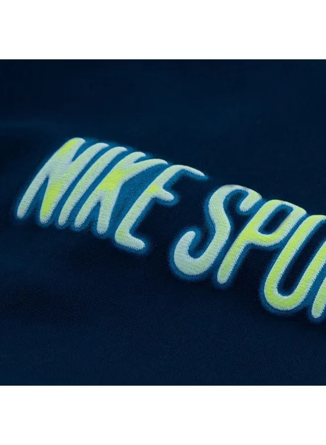 Худи с капюшоном из легкого флиса Sportswear Nike, синий — фото 3