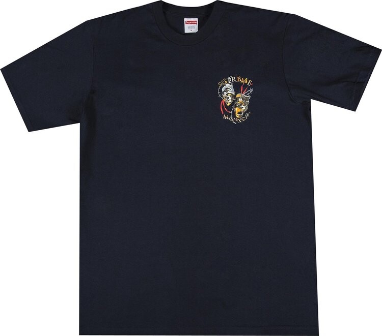 

Футболка Supreme Laugh Now Tee 'Navy', синий