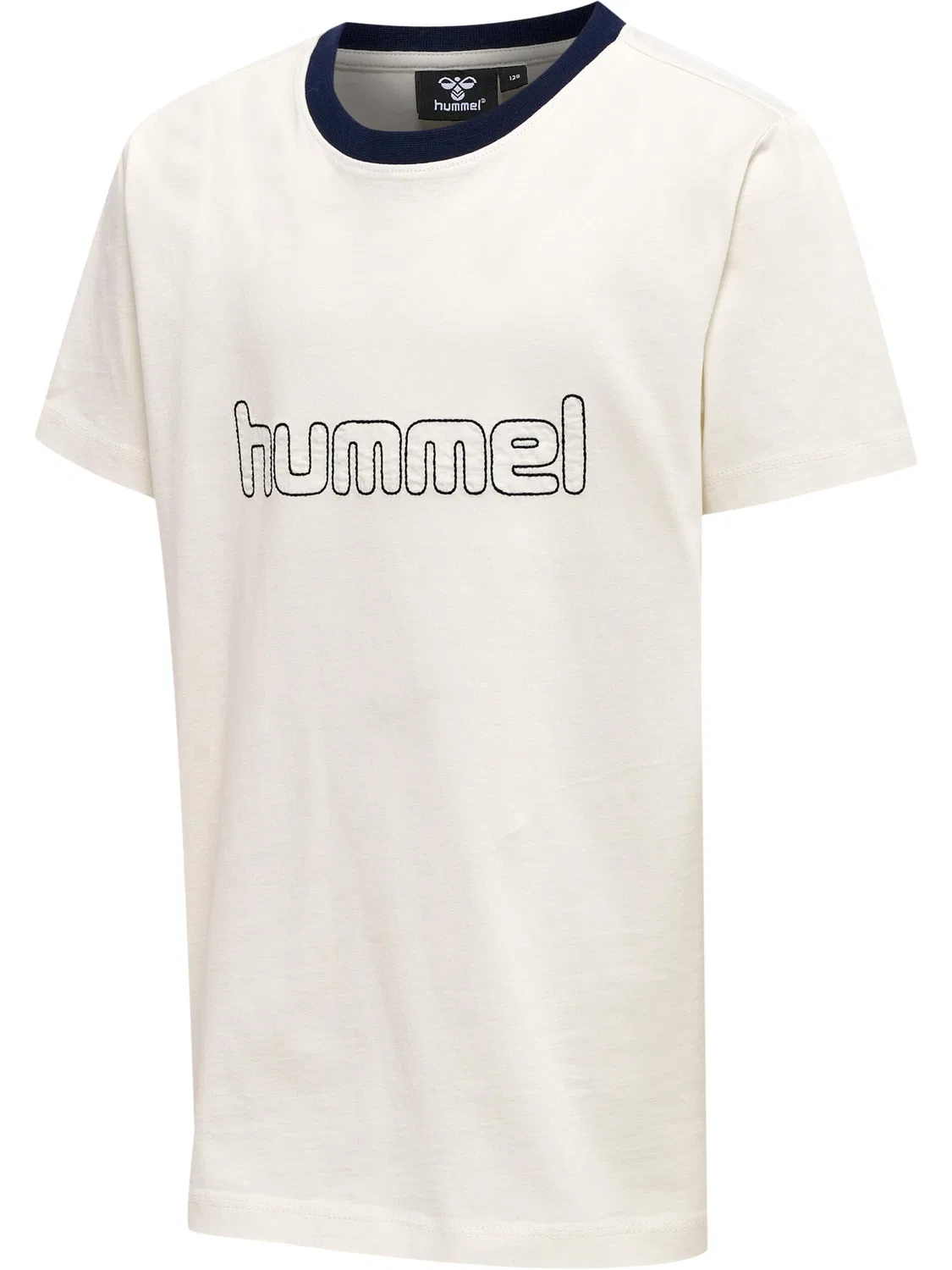 Детская футболка с принтом Hmlcloud Hummel, Naturweiß Weiss
