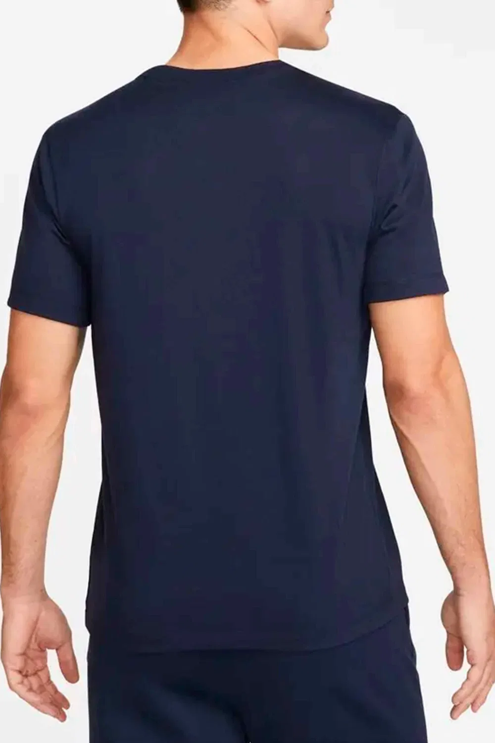 Мужская хлопковая футболка Park Nike, Navyblau Jeansblau