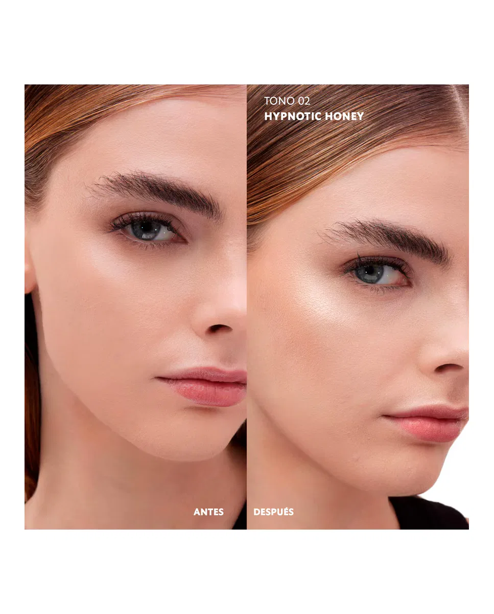 Уход за лицом, Iluminador Polvo Cremoso All Hours Hyper Luminize, Yves Saint Laurent, HYPNOTIC HONEY — фото 3