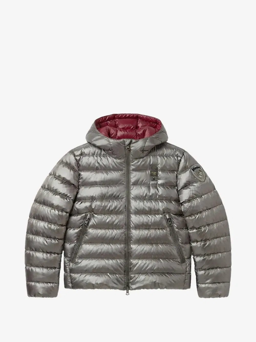Стеганая куртка с капюшоном Blauer, серый