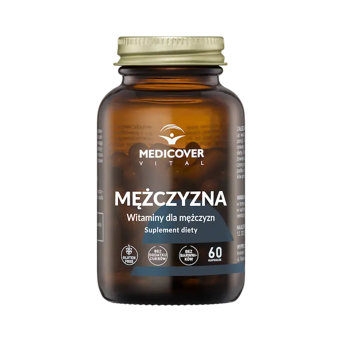 

Medicover Vital Vital Mężczyzna биологически активная добавка, 60 капсул/1 упаковка