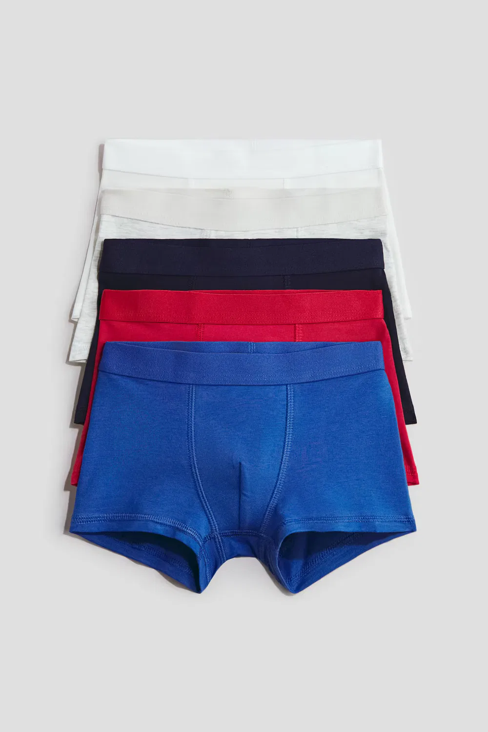 5 хлопковых трусов в упаковке H&M, Blau/Rot/Weiß
