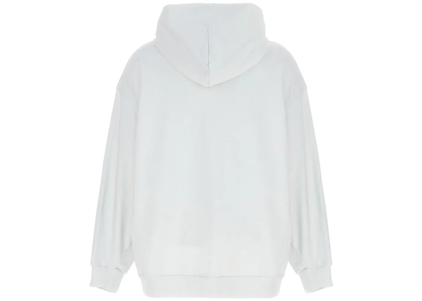 Мужской худи оверсайз с принтом Balenciaga Energy Patched Jersey Oversized Hoodie, White — фото 2