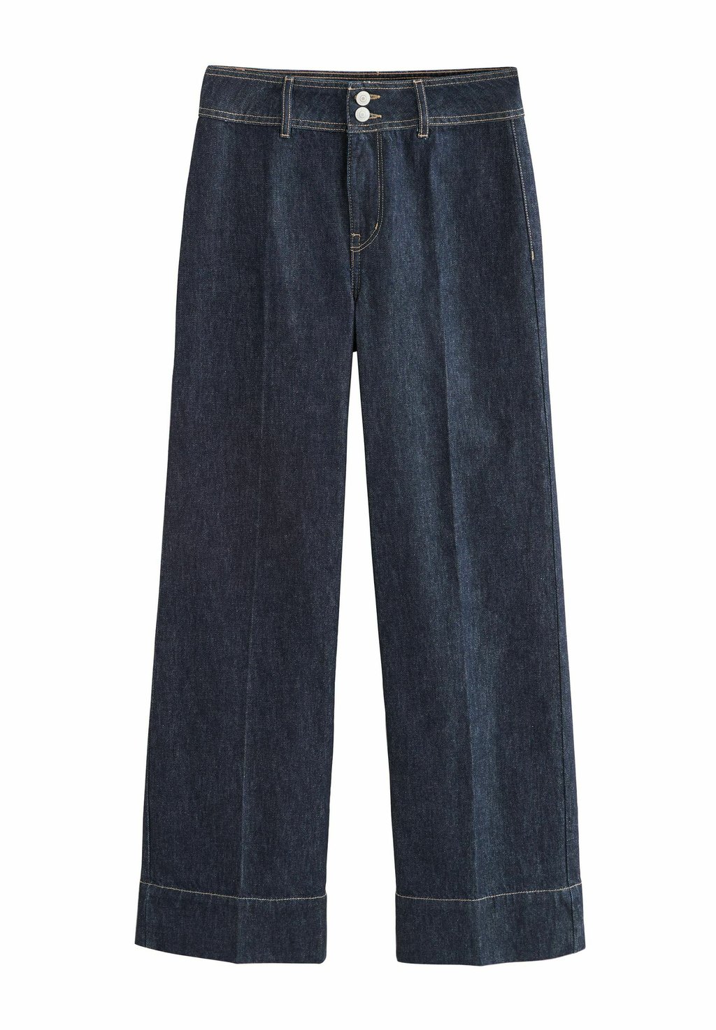 

Джинсы свободного кроя DOUBLE BUTTON WIDE LEG Next, синий