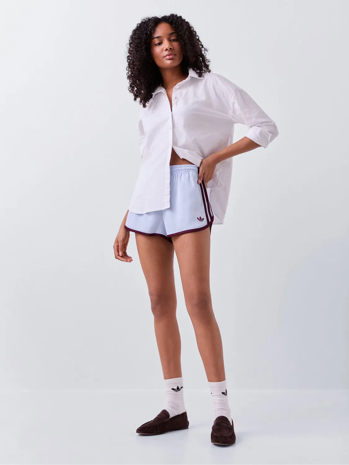 Шорты спортивные, модель Sprinter adidas originals, голубой