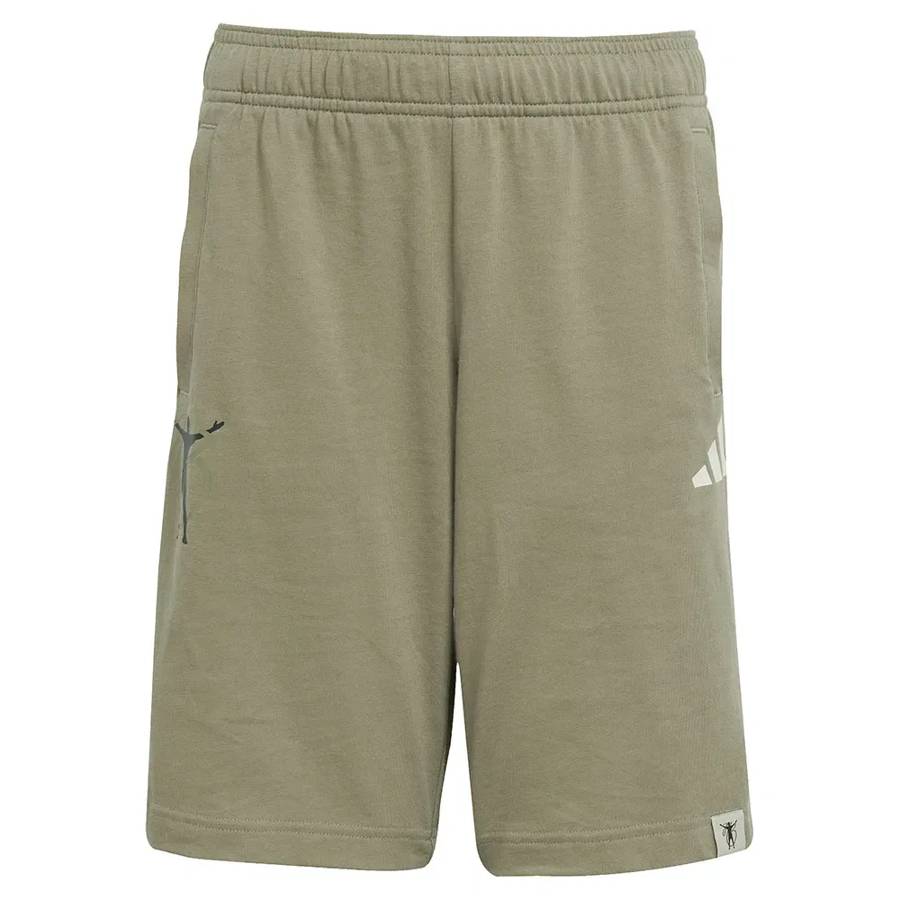 Детские шорты с принтом Jude Bellingham Culturewear Adidas, Green — фото 3