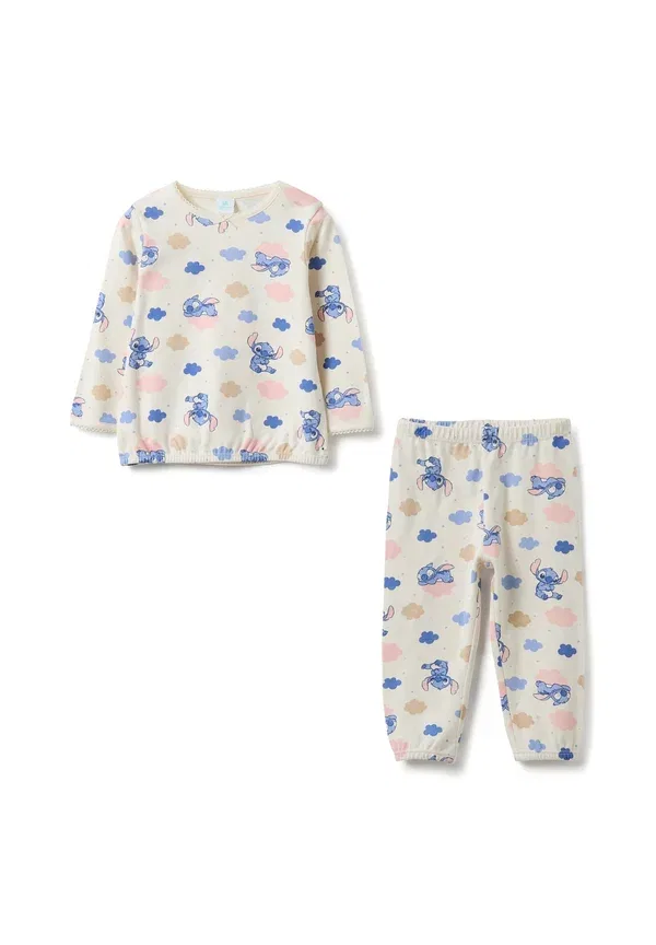 Пижама с принтом Disney Classics, Regular fit with prints set, Ovs, белый, синий