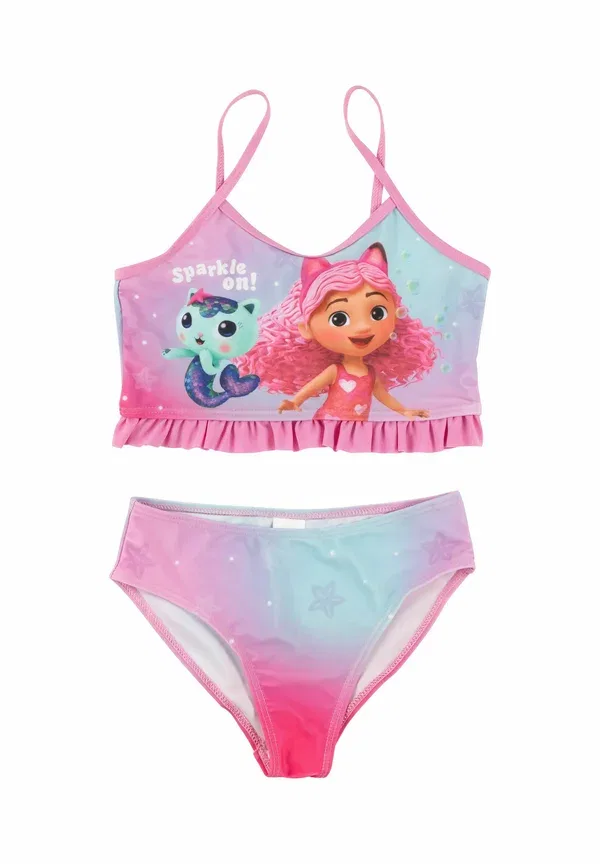 Кукольный комплект бикини Gabby'S mit ruschen zweiteiler schwimmanzug - бикини United Labels, розовый