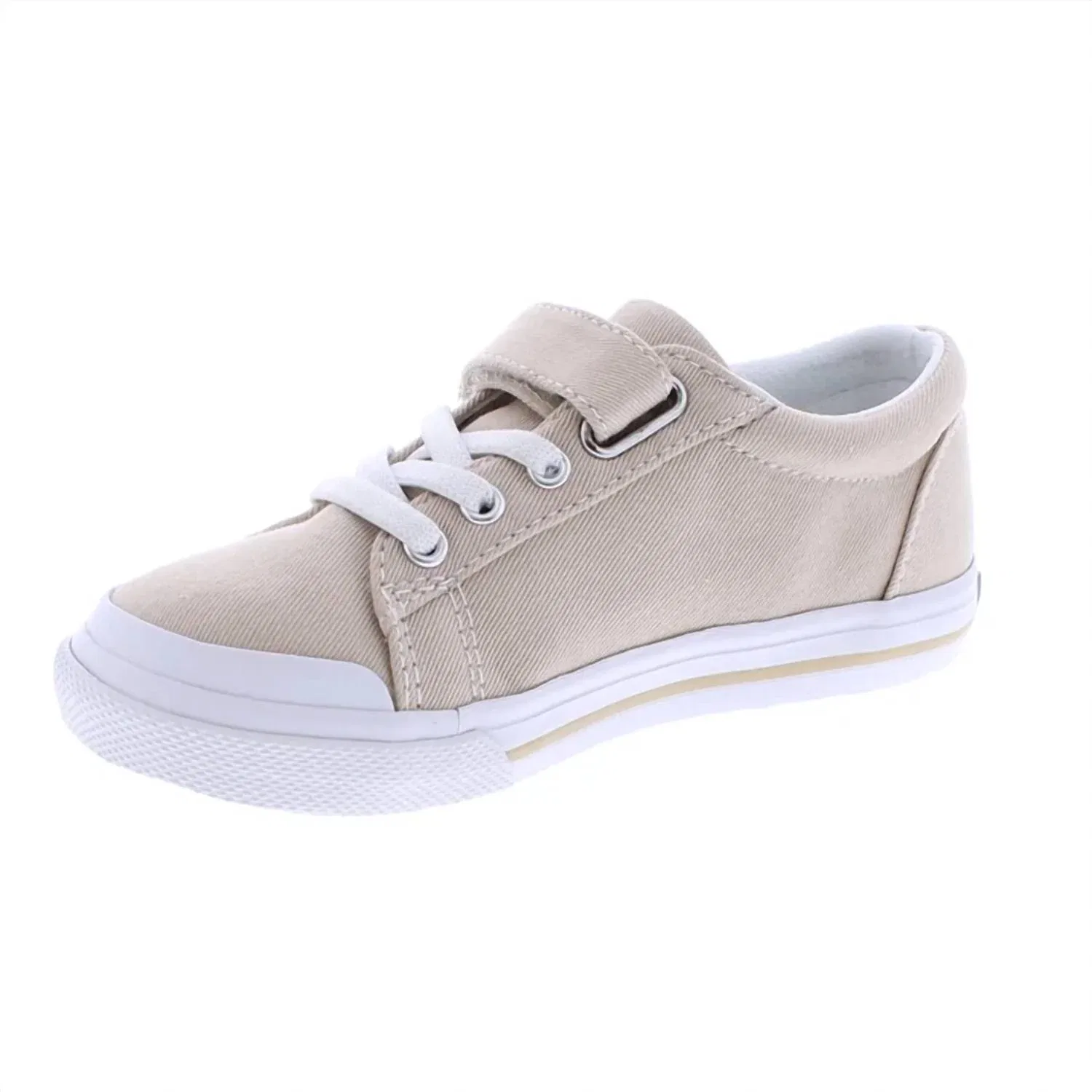 Детские кроссовки для мальчиков на липучке Jordan Sneaker Footmates, Stone — фото 3
