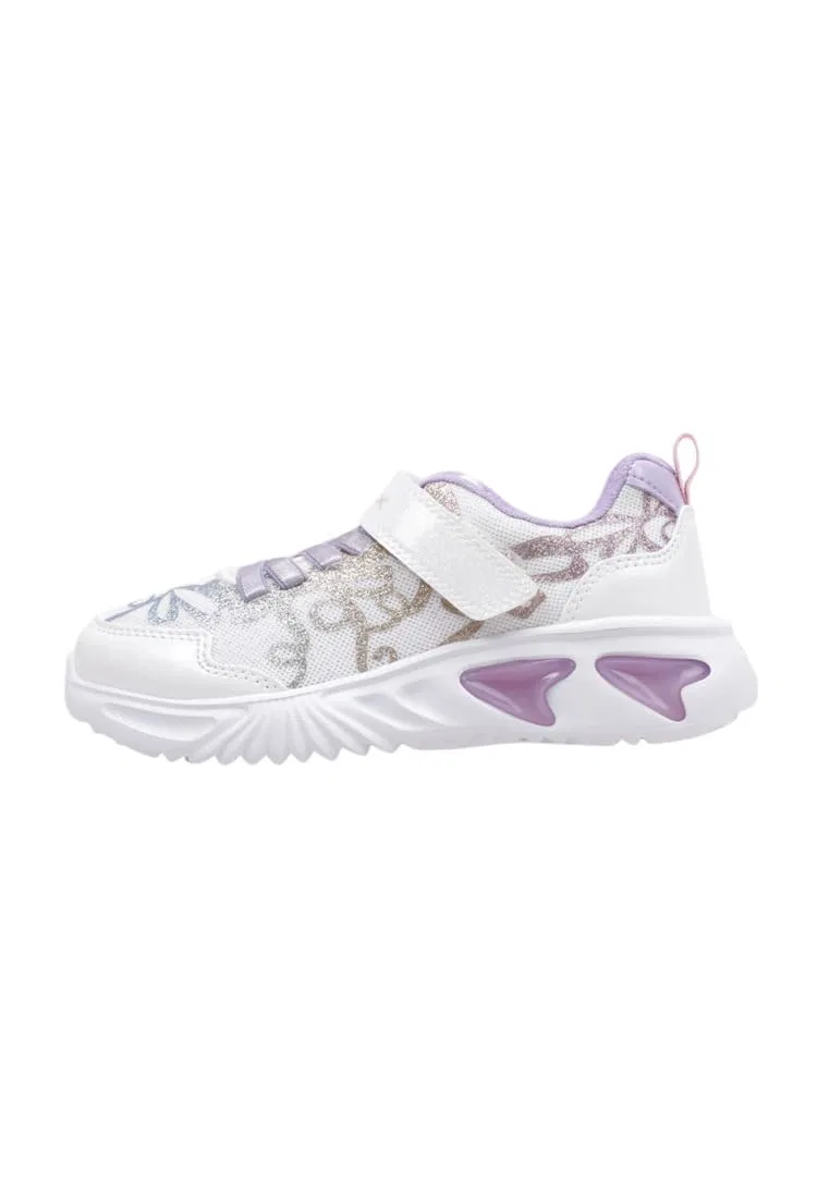 Детские кроссовки для девочек Geox, White Multicolour