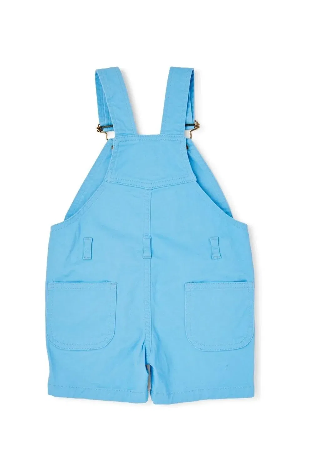 Детские джинсовые шорты-комбинезон Dotty Dungarees, Blue — фото 3
