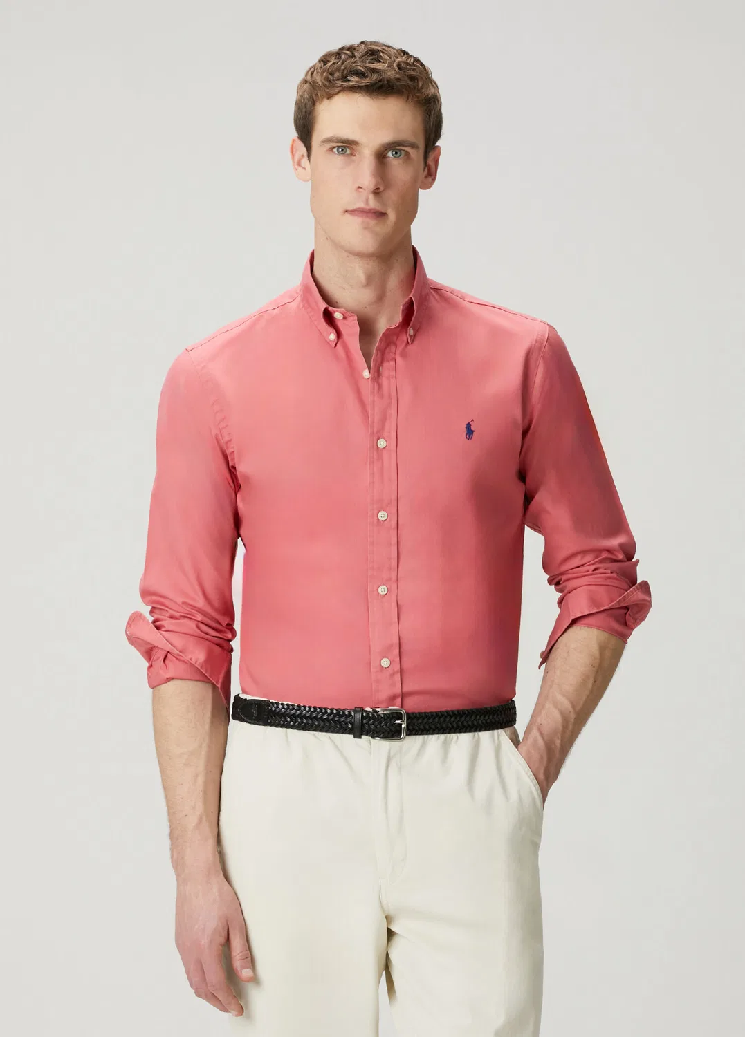 Рубашка Polo Ralph Lauren, pembe