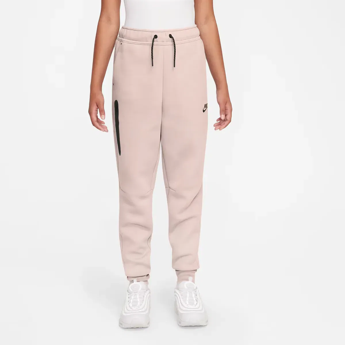 Детские брюки для девочек из флиса Sportswear Tech Fleece Nike, Rosa