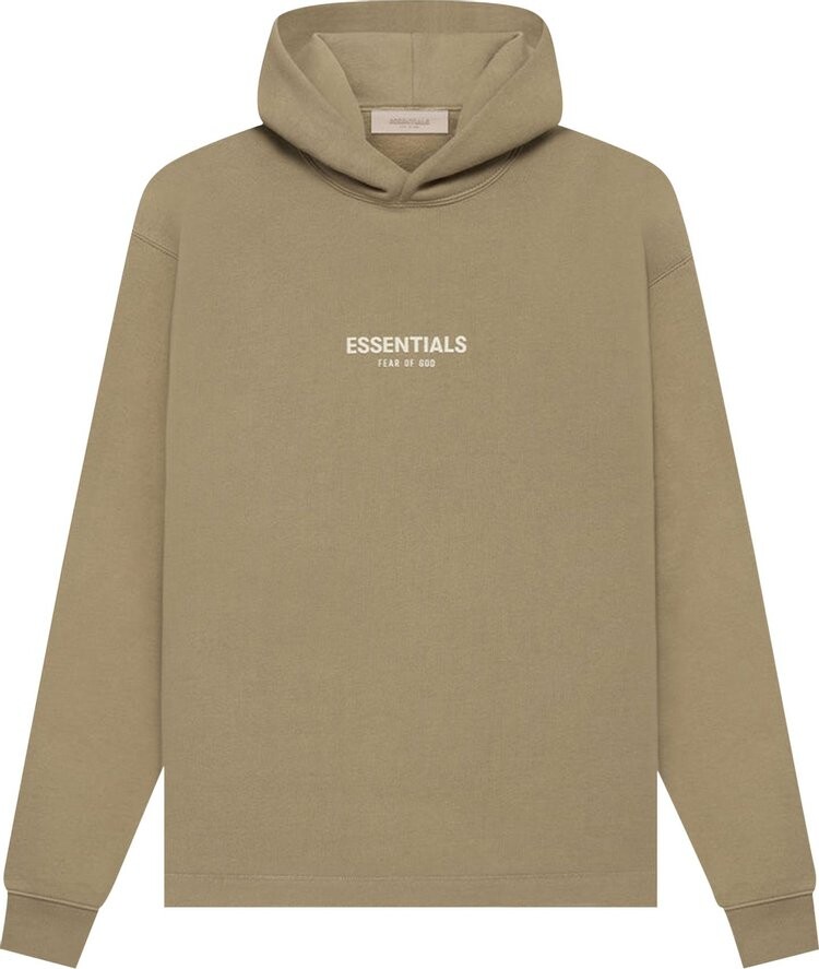 

Худи Fear of God Essentials Relaxed Hoodie 'Oak', зеленый