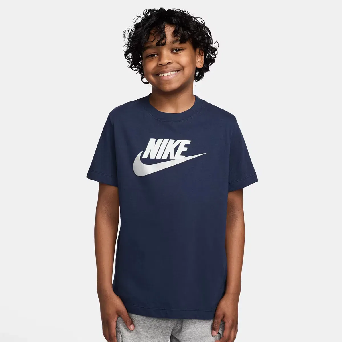 Детское футболка для мальчиков хлопковая Nike, Azul