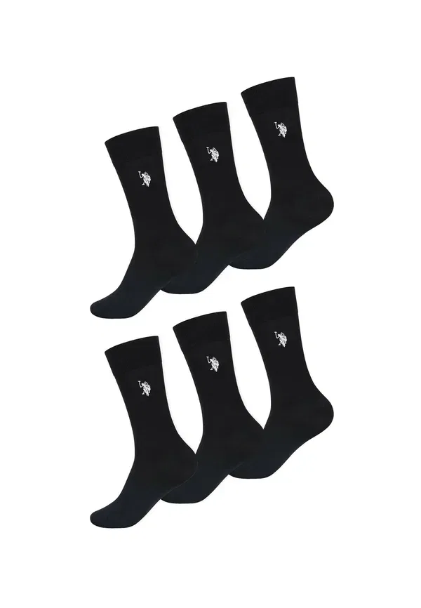 Носки хлопковые Uszaayn U.S. Polo Assn., черный