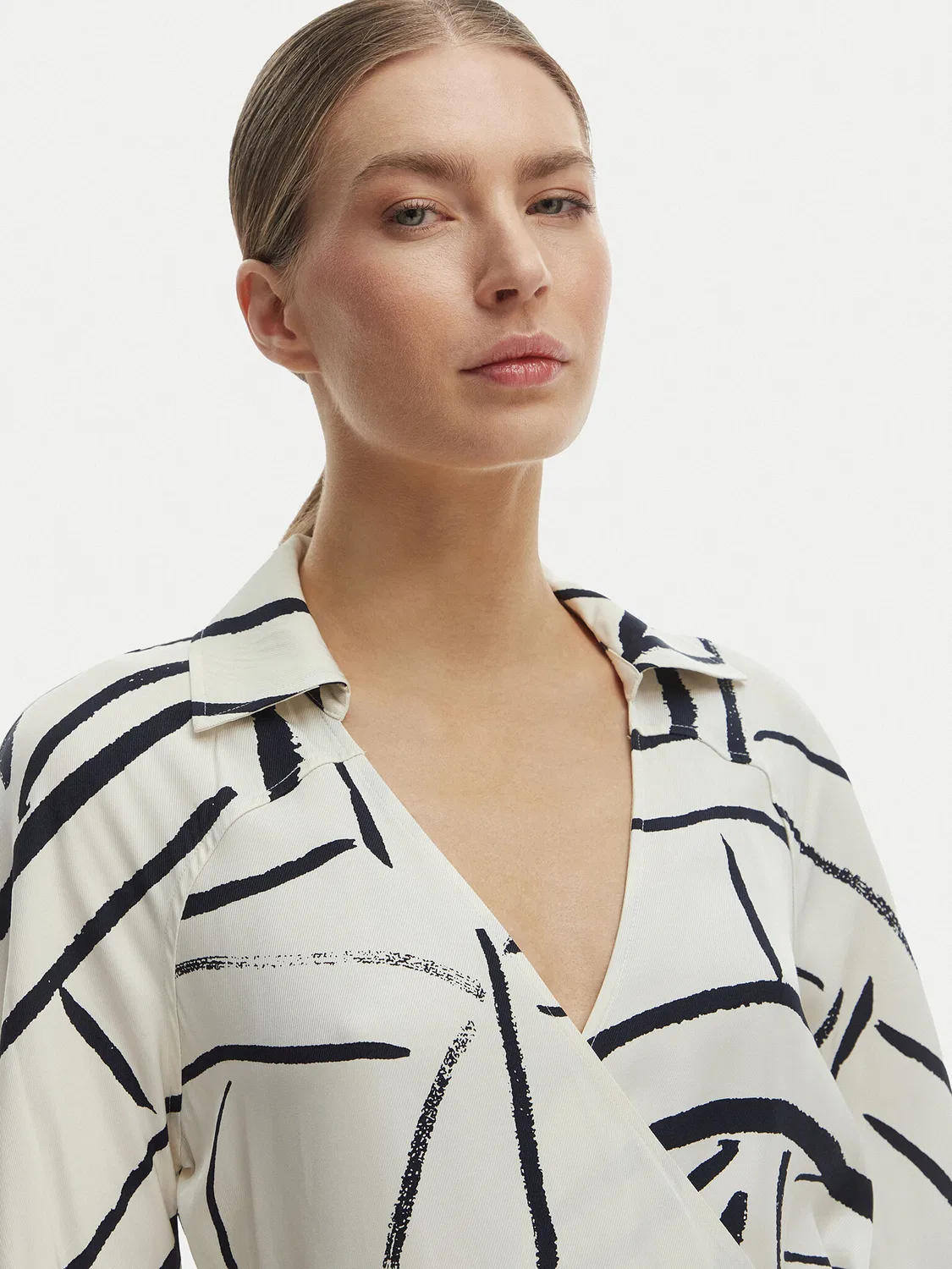 Женское платье на каждый день свободного кроя Tommy Hilfiger, белый — фото 4