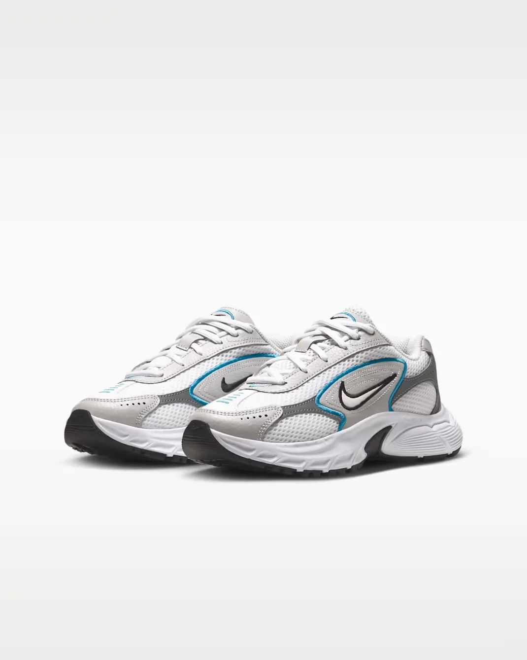 Кроссовки подростковые Nike Stratos Shift 2000, белый/серый — фото 4