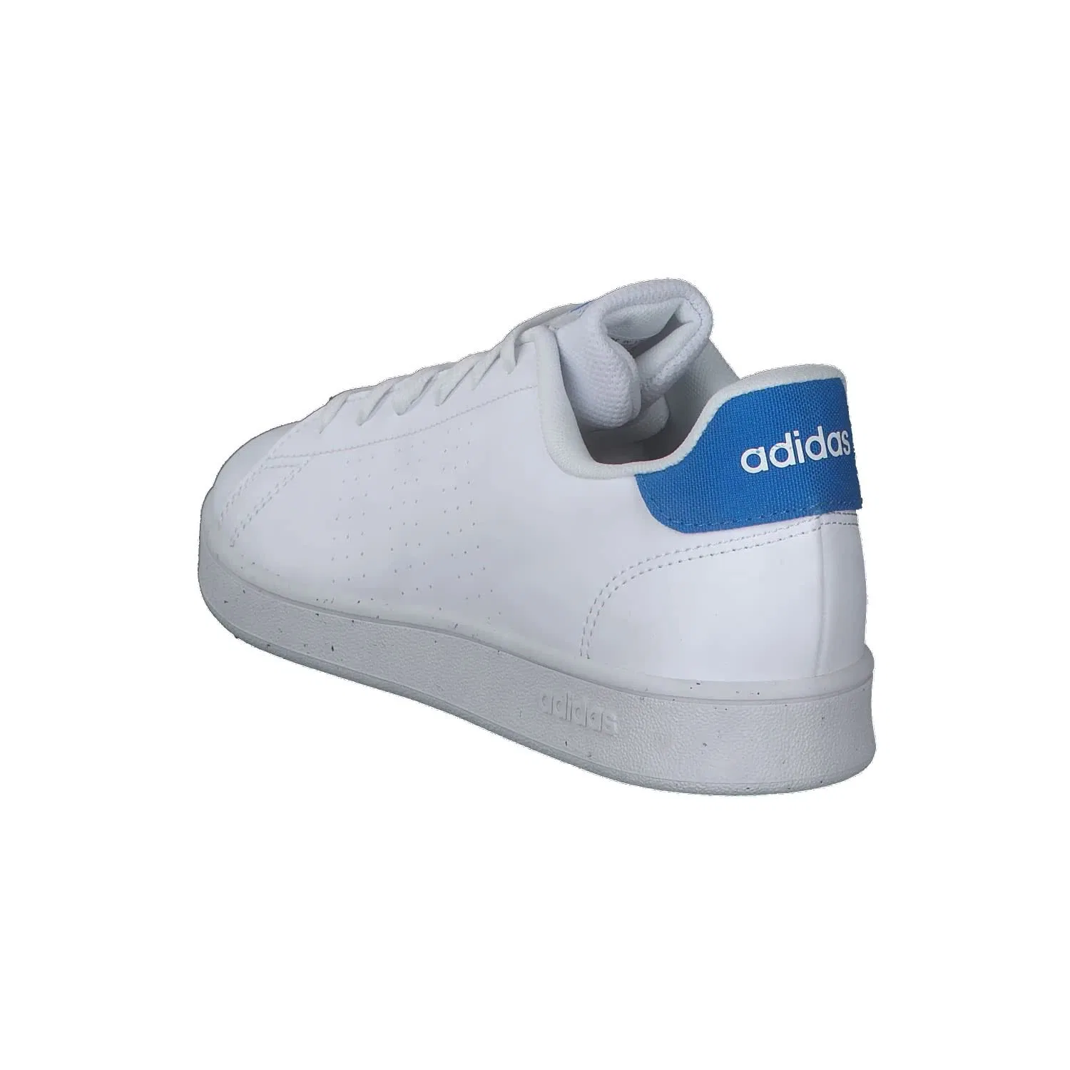 Детские кроссовки с перфорацией Advantage K Adidas, Cloud White Blue Rush Core Black — фото 4