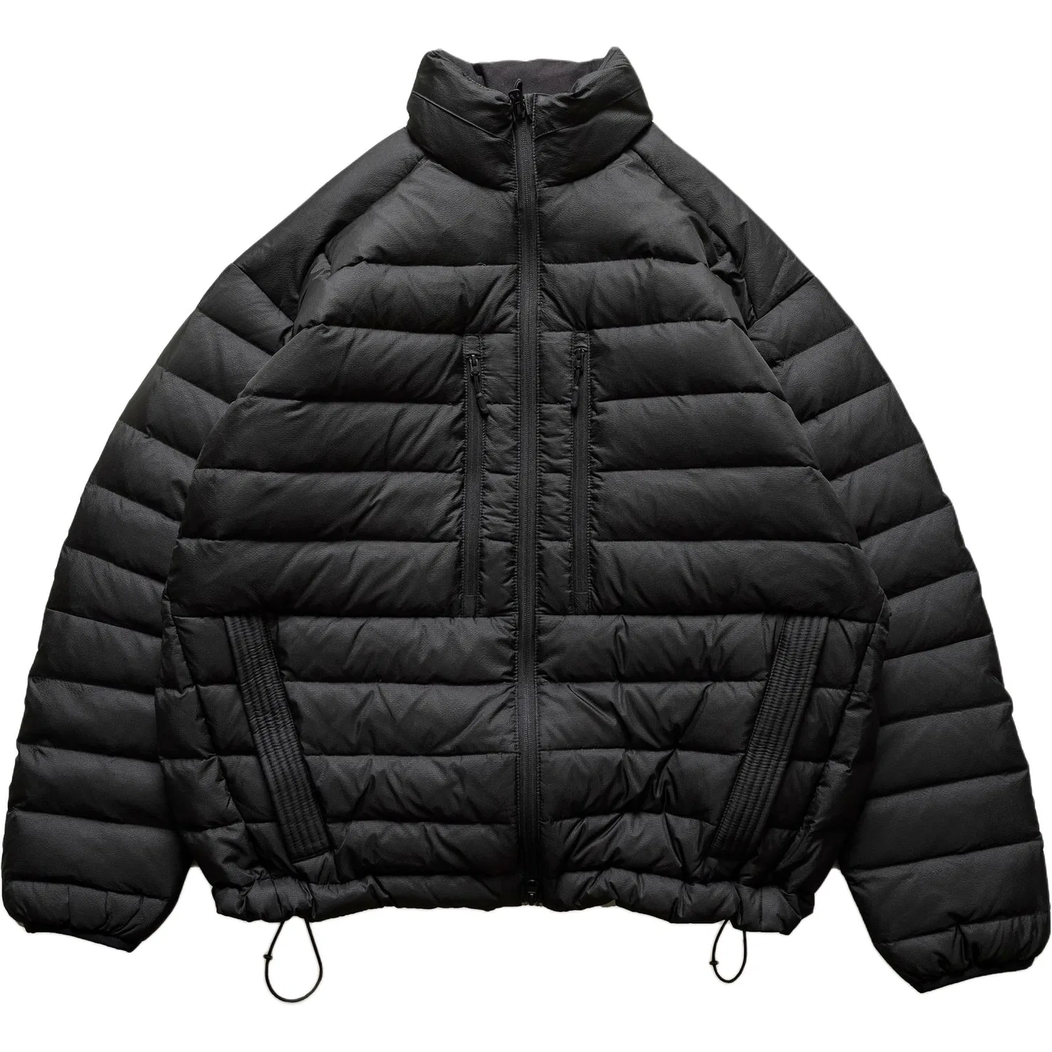 Детское легкое пальто с воротником-стойкой Down Jackets Unisex Lightweight NOFAITH, Black Stand Collar