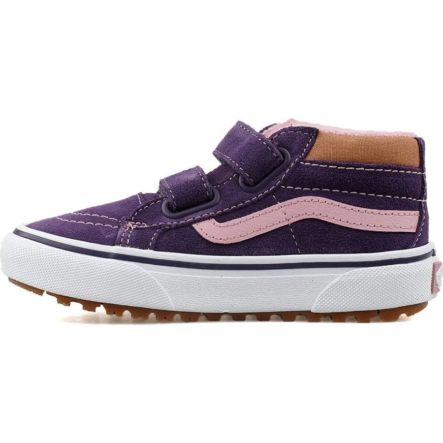 Детские кроссовки с высоким берцем Mte Sk8-Mid Reissue V Vans, Фиолетовый — фото 2