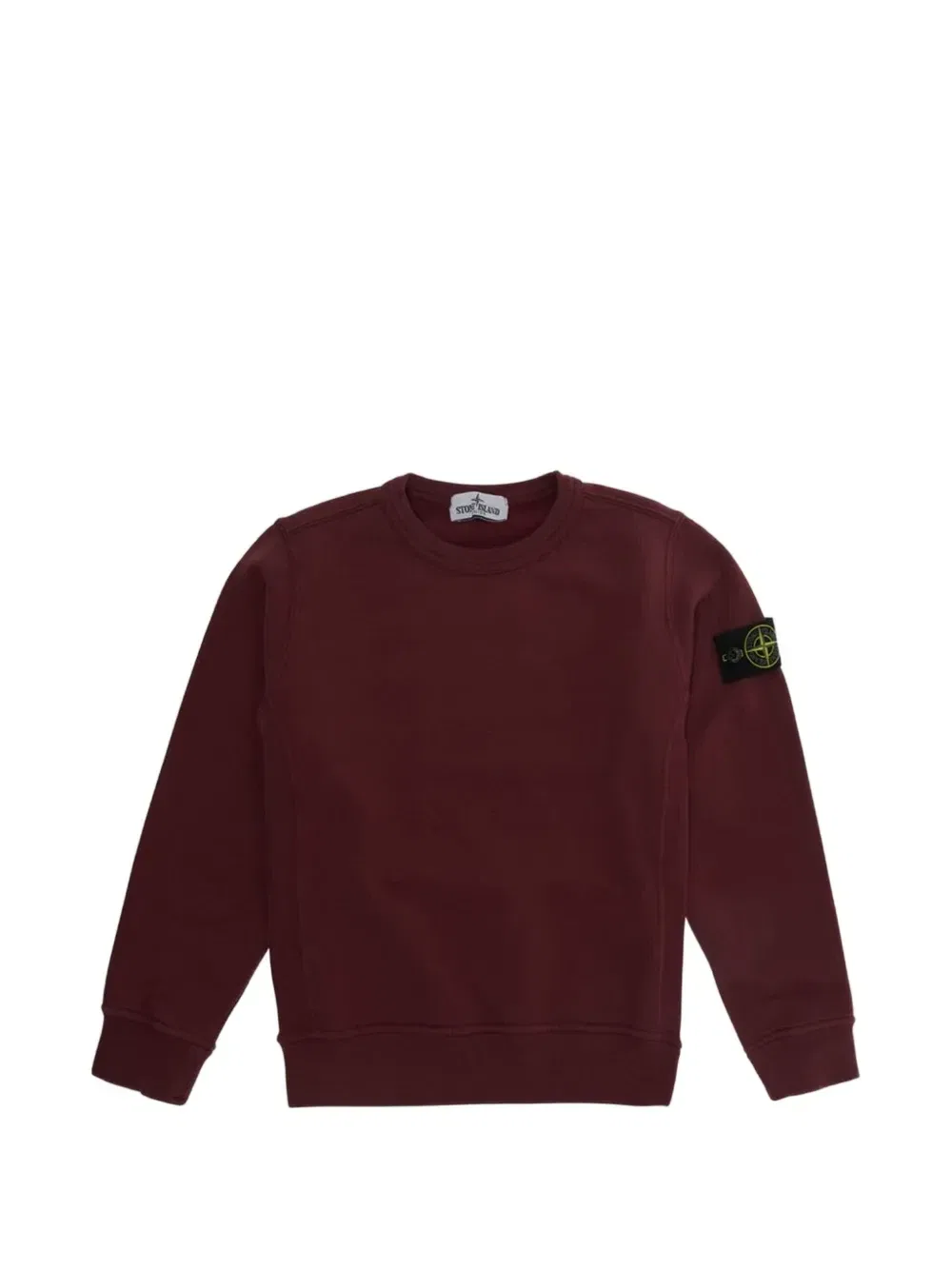 Свитшот с мотивом компаса Stone Island Junior, красный