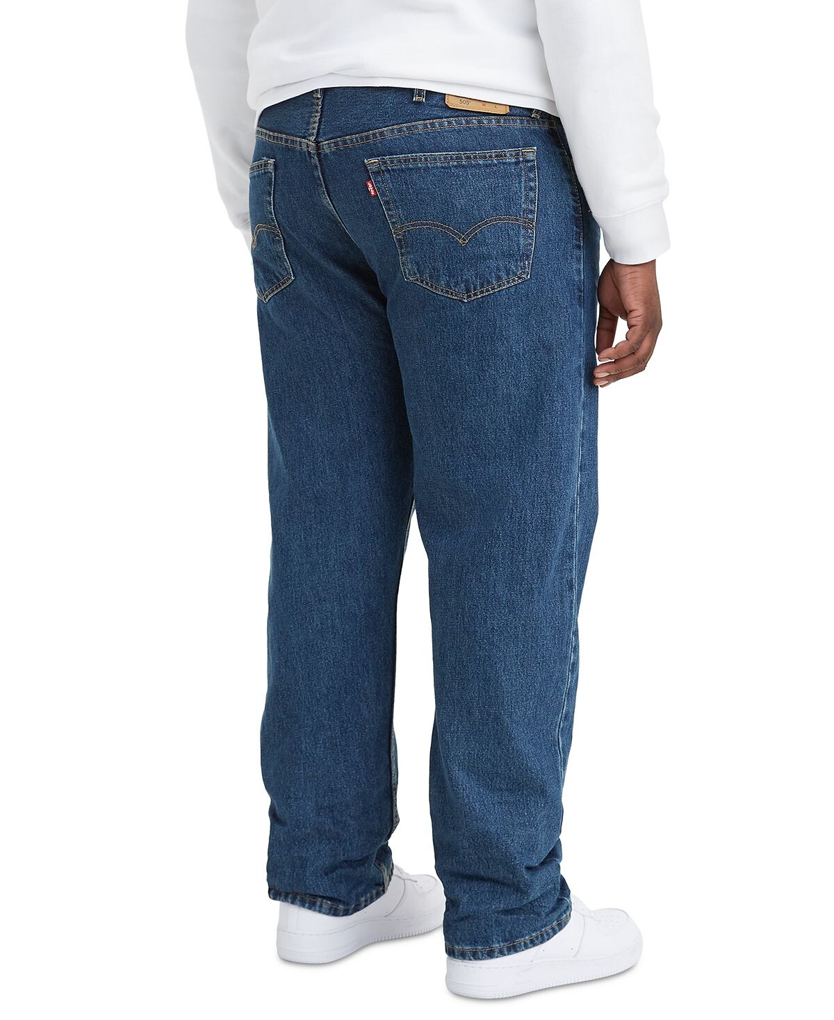 Мужские неэластичные джинсы big & tall 505™ оригинальной посадки Levi's, мульти — фото 3